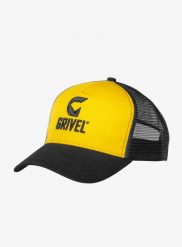 Czapka z daszkiem Grivel Trucker Cap Logo - yellow. Żółte czapki z daszkiem damskie GRIVEL, na lato, bez wzorów. Za 105.59 zł.