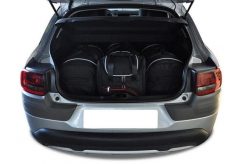 Torby Do Bagażnika Citroen C4 Cactus 2014-2017 4Szt Kjust. Czarne torby podróżne KJUST, bez wzorów, z kauczuku. Za 1,144.00 zł.