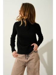 AUTHENTIC CASHMERE Kaszmirowy golf "Cassy" w kolorze czarnym rozmiar: XL. Czarne golfy damskie AUTHENTIC CASHMERE, xl, bez wzorów, z kaszmiru, bez ramiączek. Za 206.42 zł.