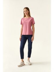 TATUUM Dżinsy - Tapered fit - w kolorze granatowym rozmiar: 38. Niebieskie jeansy damskie TATUUM. Za 160.58 zł.