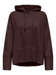 JDY Bluza "Mesa" w kolorze brązowym rozmiar: XS. Brązowe bluzy damskie JDY, xs, bez wzorów, z kapturem. Za 139.95 zł.