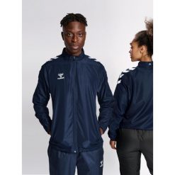 Kurtka Hummel Micro Zip. Niebieskie kurtki sportowe damskie Hummel, na jesień, xl, bez wzorów, z materiału, bez kaptura. Za 179.40 zł.