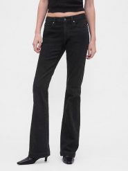 GAP Dżinsy - Skinny fit - w kolorze czarnym rozmiar: W33. Czarne jeansy damskie GAP. Za 153.71 zł.