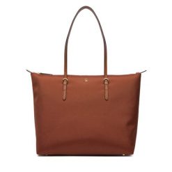 Torebka LAUREN RALPH LAUREN. Brązowe torebki klasyczne damskie Lauren Ralph Lauren, bez dodatków. Za 639.99 zł.
