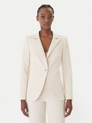 Rinascimento Marynarka CFC0128640003 Beżowy Regular Fit. Brązowe marynarki i żakiety damskie Rinascimento, m, bez wzorów, z syntetyku. Za 699.99 zł.