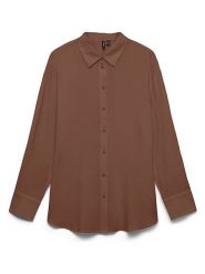 Vero Moda Koszula w kolorze jasnobrązowym rozmiar: S. Brązowe koszule damskie Vero Moda, s, bez wzorów, bez kołnierzyka, bez ramiączek. Za 119.95 zł.