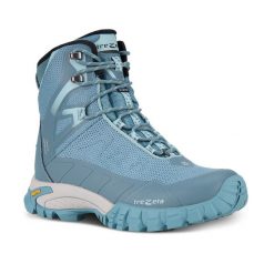 Damskie buty trekkingowe Trezeta Shan waterproof. Niebieskie obuwie trekkingowe damskie Trezeta, bez zapięcia. Za 599.00 zł.