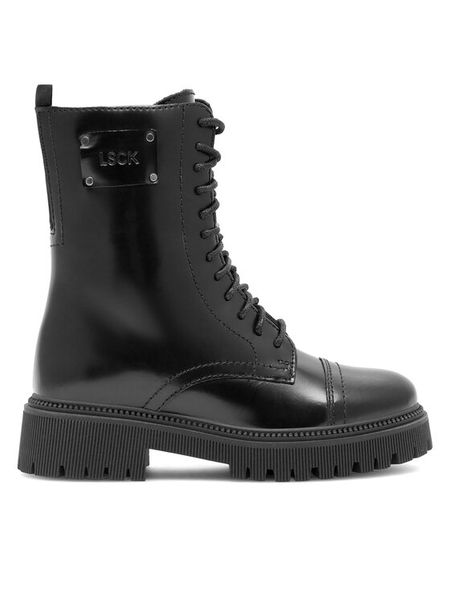 Lasocki Trapery RST-BETINA-06 Czarny. Czarne trapery damskie Lasocki, ze skóry, bez zapięcia. Za 329.99 zł.