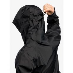 Kurtka przeciwdeszczowa damska Patagonia Torrentshell 3L Jacket. Czarne kurtki damskie Patagonia, l, bez wzorów, z nylonu, bez kaptura. Za 806.50 zł.