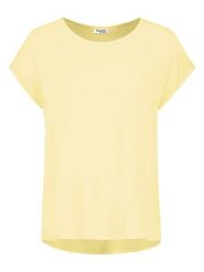 Sublevel Bluzka w kolorze jasnożółtym rozmiar: XXL. Żółte bluzki damskie Sublevel, xxl, bez wzorów, z wiskozy, bez kołnierzyka, bez ramiączek. Za 43.99 zł.