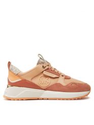 MICHAEL Michael Kors Sneakersy Theo Trainer 43T4THFS1D Pomarańczowy. Brązowe obuwie sportowe damskie MICHAEL Michael Kors, ze skóry, bez zapięcia. W wyprzedaży za 509.99 zł.