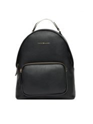 Tommy Hilfiger Plecak Th Logotape Backpack AW0AW17471 Czarny. Czarne plecaki Tommy Hilfiger, bez wzorów, ze skóry. Za 399.99 zł.