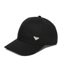 Czapka z daszkiem Roxy. Czarne czapki z daszkiem damskie Roxy, bez wzorów. Za 59.99 zł.