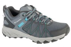 Buty trekkingowe damskie, Peakfreak II Outdry. Szare obuwie trekkingowe damskie Columbia, z materiału, przed kostkę, bez zapięcia. Za 561.40 zł.