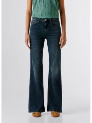 Pepe Jeans Dżinsy - Flared fit - w kolorze granatowym rozmiar: W31/L32. Niebieskie jeansy damskie Pepe Jeans, z podwyższonym stanem. Za 245.38 zł.