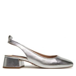 Czółenka Steve Madden. Szare czółenka damskie Steve Madden, bez wzorów, bez obcasa. Za 399.99 zł.