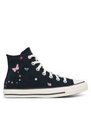 Converse Trampki Chuck Taylor All Star Doodles A15508C Czarny. Czarne trampki damskie Converse, bez wzorów, z materiału, bez zapięcia. Za 289.99 zł.