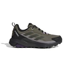 Damskie buty trekkingowe adidas Terrex Anylander Rain.Rdy. Zielone obuwie trekkingowe damskie Adidas, z materiału, przed kolano, bez zapięcia. Za 369.05 zł.