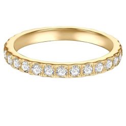 Trilani Pierscionek pamieci aus Sterling Silber in Gelbgold mit Zirkonia Pierścionki 1 ct Damski. Białe pierścionki damskie Trilani, z cyrkonią, pozłacane. Za 249.99 zł.
