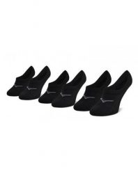 Skarpety Mizuno Super Short 3. Czarne skarpetki damskie Mizuno, bez wzorów, z elastanu. Za 29.99 zł.