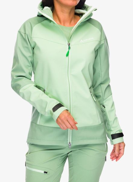 Kurtka softshell damska Vaude All Year Elope Softshell Jacket. Zielone kurtki damskie Vaude, s, bez wzorów, z softshellu, bez kaptura. Za 576.39 zł.