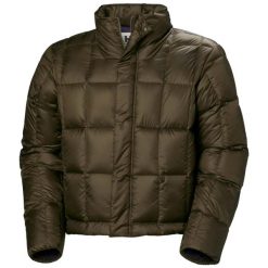 Kurtka puchowa Helly Hansen Arc Down. Brązowe kurtki damskie Helly Hansen, xs, bez wzorów, z poliamidu, bez kaptura. Za 1,574.00 zł.