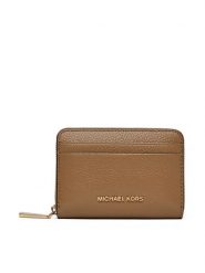 MICHAEL Michael Kors Mały Portfel Damski 32T4GJ6Z5L Brązowy. Brązowe portfele damskie MICHAEL Michael Kors, bez wzorów, ze skóry. W wyprzedaży za 219.99 zł.