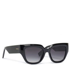 Okulary przeciwsłoneczne Furla. Czarne okulary przeciwsłoneczne damskie Furla. Za 399.99 zł.