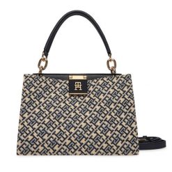 Torebka Tommy Hilfiger. Niebieskie torebki klasyczne damskie Tommy Hilfiger, bez dodatków. Za 699.99 zł.