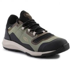 Buty do chodzenia damskie Keen Tempo Flex WP. Zielone obuwie sportowe damskie Keen, z materiału, bez zapięcia, trekkingowe. Za 526.00 zł.