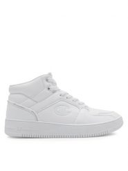Champion Sneakersy MID CUT SHOE REBOUND 2.0 MID S11471-WW007 Biały. Białe obuwie sportowe damskie Champion, z tworzywa sztucznego, bez zapięcia. Za 199.99 zł.