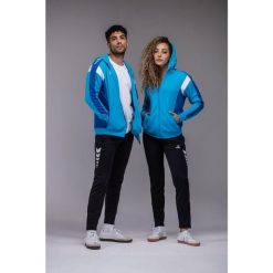 Kurtka treningowa Erima Celebrate 125 z kapturem niebieska. Niebieskie kurtki damskie Erima, bez wzorów, z kapturem. Za 342.99 zł.