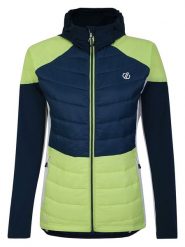 Dare 2b Kurtka hybrydowa "Culmination" w kolorze zielono-granatowym rozmiar: 40. Niebieskie kurtki sportowe damskie Dare 2b, bez wzorów, bez kaptura. Za 237.45 zł.