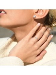 DIAMOND & CO Złoty pierścionek "Côme" z diamentami rozmiar: 54. Żółte pierścionki damskie Diamond & Co, z diamentem, złote. Za 939.98 zł.