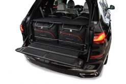 Torby Do Bagażnika Bmw X7 2018+ 5Szt Kjust. Czarne torby podróżne KJUST, bez wzorów, z kauczuku. Za 1,624.00 zł.