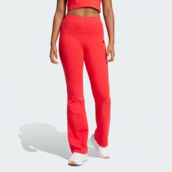 Legginsy Essentials Small Logo Flared. Czarne legginsy damskie Adidas, xs, bez wzorów. Za 159.00 zł.