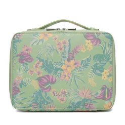Kosmetyczka Roxy. Zielone kosmetyczki damskie Roxy, bez wzorów. Za 119.99 zł.
