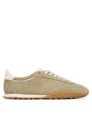 HOFF Sneakersy Bridge 22561025 Khaki. Brązowe obuwie sportowe damskie HOFF, ze skóry, bez zapięcia. Za 699.99 zł.