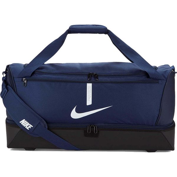 Torba sportowa Nike Academy Team Hardcase usztywnione dno z komorą na buty 59L. Niebieskie torby sportowe Nike, bez wzorów. Za 170.00 zł.