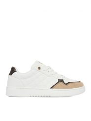 Nine West Sneakersy EO-SS25-3C105 Biały. Białe obuwie sportowe damskie Nine West, z materiału, bez zapięcia. Za 279.99 zł.