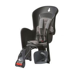 Fotelik Rowerowy Na Tylną Ramę BILBY. Czarne foteliki rowerowe POLISPORT. Za 329.49 zł.