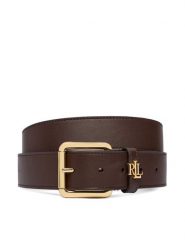 LAUREN RALPH LAUREN Pasek 412968765014 Brązowy. Brązowe paski damskie Lauren Ralph Lauren, bez wzorów, ze skóry. Za 469.99 zł.