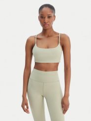 Reebok Biustonosz sportowy Reebok x Ewa Chodakowska Domi RK25616CCW Beżowy. Brązowe koszulki sportowe damskie Reebok, s, bez wzorów, z syntetyku, bez ramiączek, na fitness i siłownię. Za 179.99 zł.