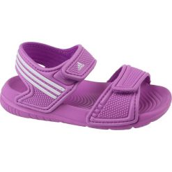 Sandały dziewczęce Akwah 9 I fioletowe r. 25 (B40662). Fioletowe sandały dziewczęce Adidas. Za 92.58 zł.
