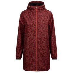 Trespass Parched - Damska kurtka przeciwdeszczowa Burnt Sienna Print. Czerwone kurtki damskie Trespass, bez wzorów, bez kaptura. Za 379.99 zł.