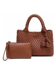 SUVRAI Torebka w kolorze jasnobrązowym - 24 x 22 x 13 cm rozmiar: onesize. Brązowe torebki klasyczne damskie SUVRAI, z materiału, przez ramię, bez dodatków. Za 165.99 zł.