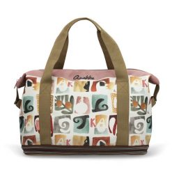 Torba podróżna damska Anekke, wykonana z materiału tekstylnego z dekoracyjnym nadrukiem pojemna, 42578-001. Torby podróżne Anekke, bez wzorów. Za 299.00 zł.