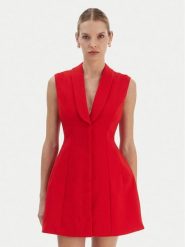 Bardot Sukienka koktajlowa Destene 59724DB Czerwony Slim Fit. Czerwone sukienki damskie Bardot, bez wzorów, z syntetyku, wizytowe, bez ramiączek. Za 639.99 zł.