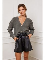 Joséfine Kardigan "Cuvillier" w kolorze khaki rozmiar: XL. Brązowe kardigany damskie Joséfine, xl, bez wzorów, z kaszmiru. Za 132.67 zł.