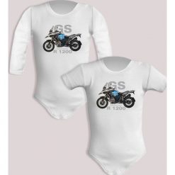 BMW GS — body. Body niemowlęce nikiniki, bez wzorów, z bawełny, bez kołnierzyka, bez ramiączek. W wyprzedaży za 50.15 zł.